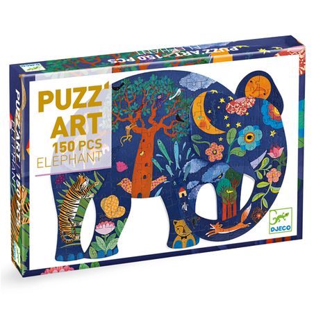 Puzz'Art 150 piece Elephant jigsaw 