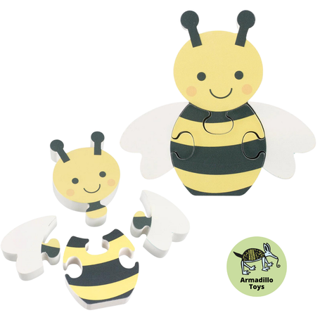 Orange Tree Toys Bee wooden jigsaw